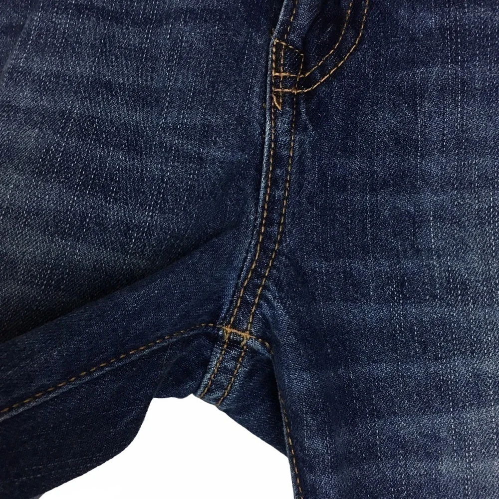 GAP Kids Jeans Original Straight Leg Distressed 100% Cotton Denim 14 Regular
